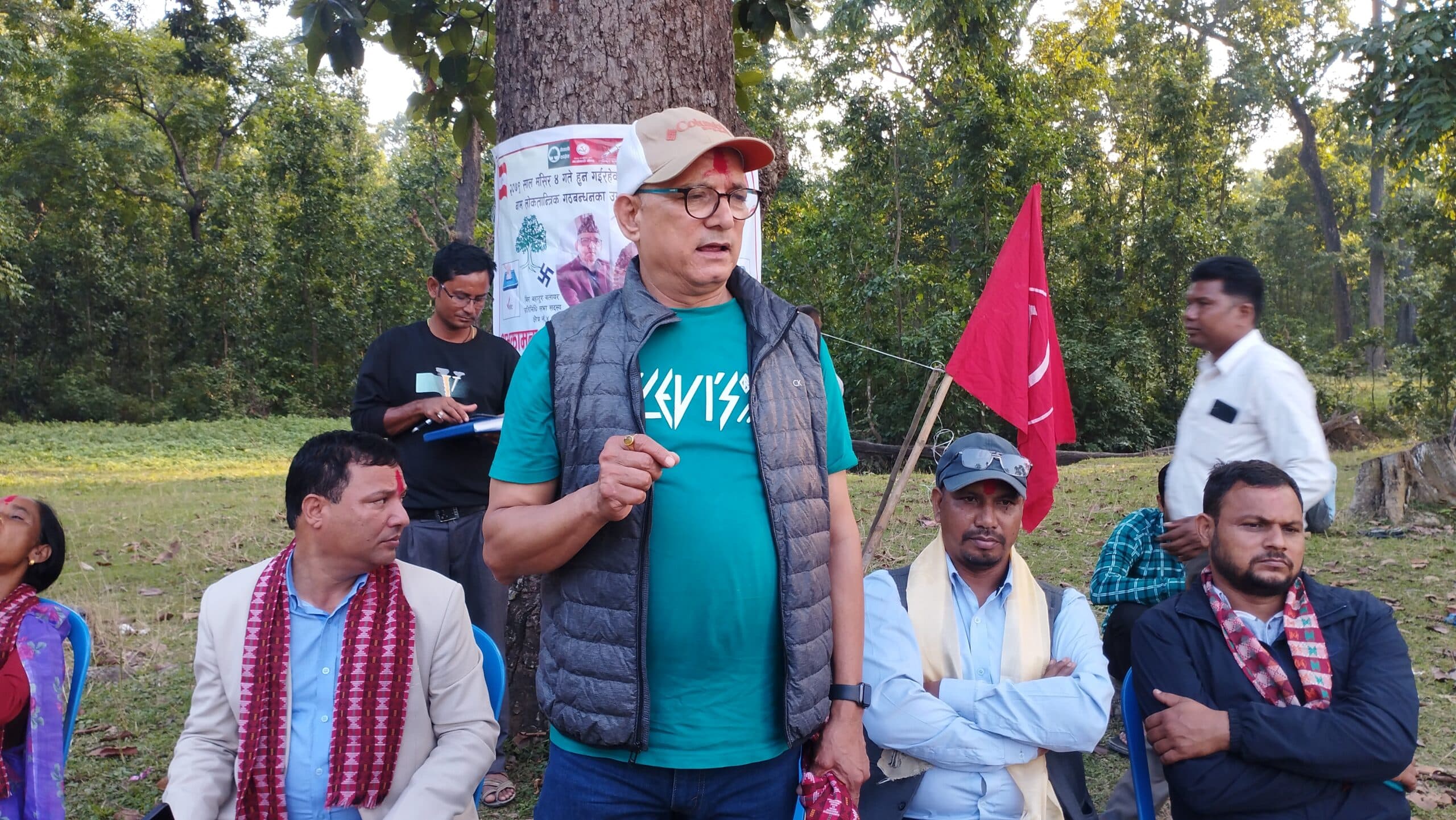 कैलाली -४ का लागि म होइन, लेखराज टुरिष्ट हुन् : प्रदेश सभापति बलायर