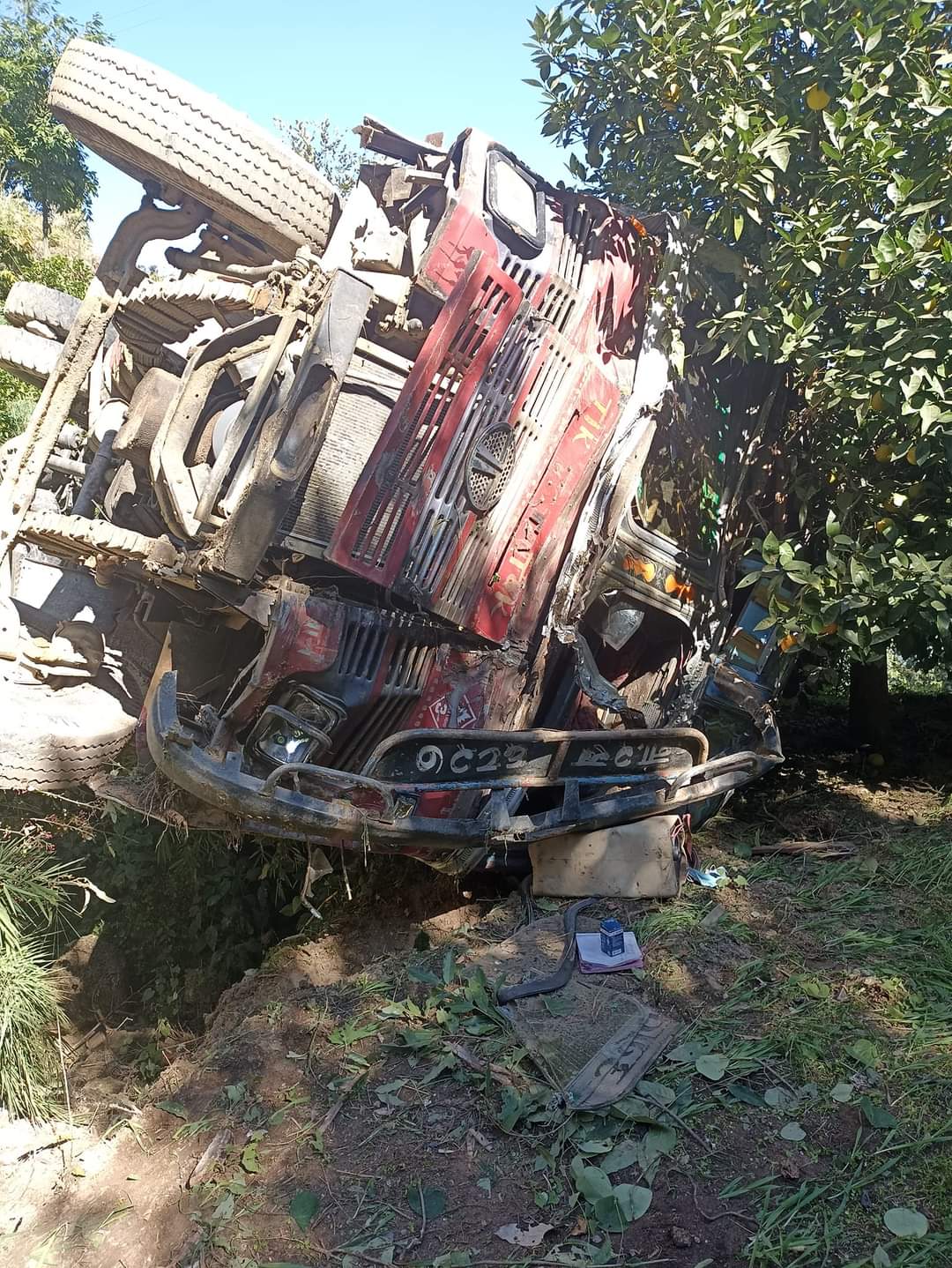 डोटीमा ट्यांकर दुर्घटना हुँदा एक जनाको मृत्यु