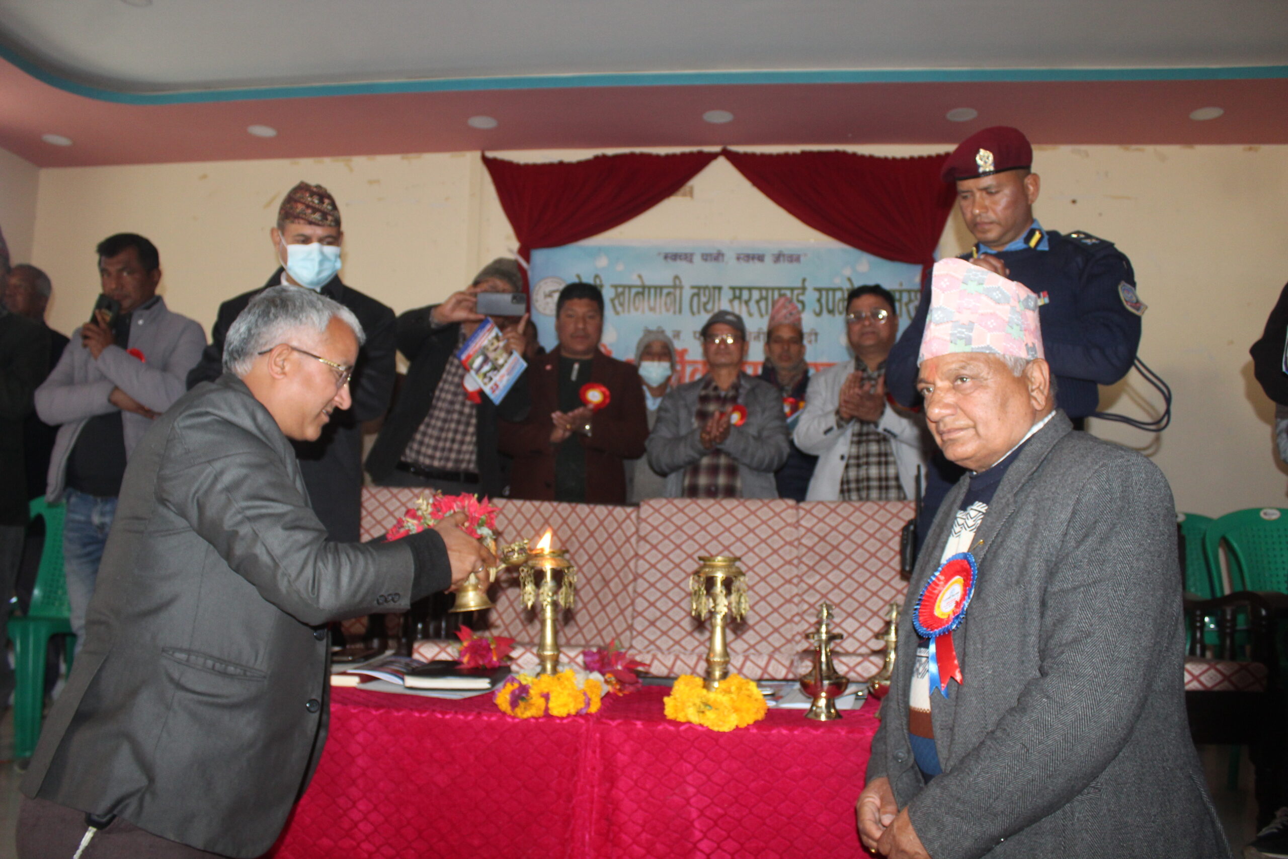 बेनी खानेपानीबाट ११ सय ४ घरधुरीमा धारा जडान, २२ हजार लाभान्वित