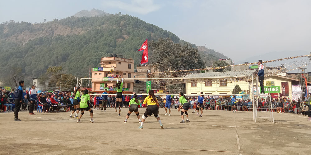 महिला भलिबल : धवलागिरी र अन्नपूर्ण फाइनलमामहिला भलिबल