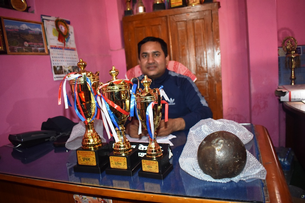 बेनीमा परम्परागत ठेलो र तोरीपानीमा छात्र भलिबल प्रतियोगिता हुने