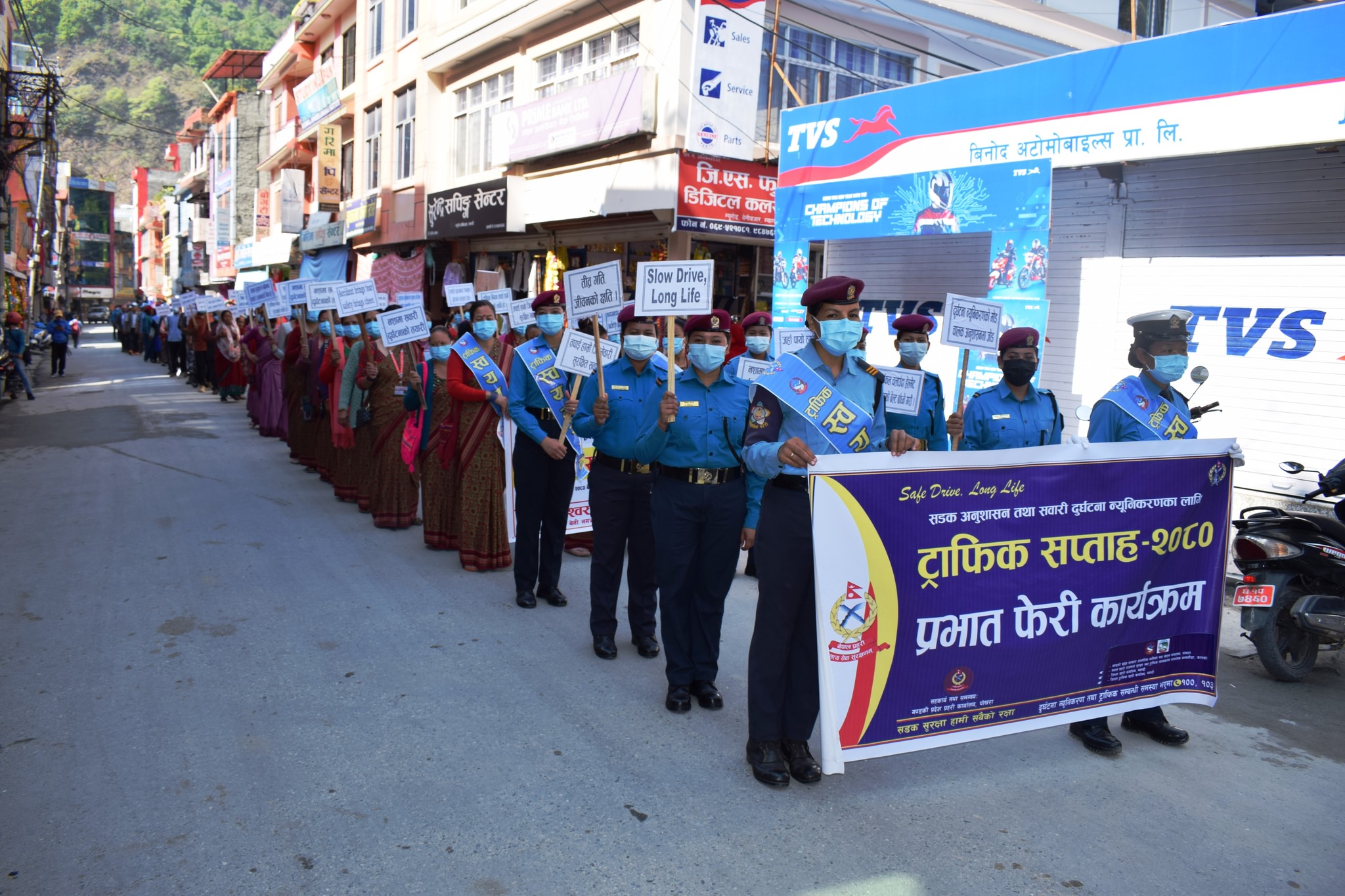 बेनीमा ट्राफिक सप्ताह शुरु