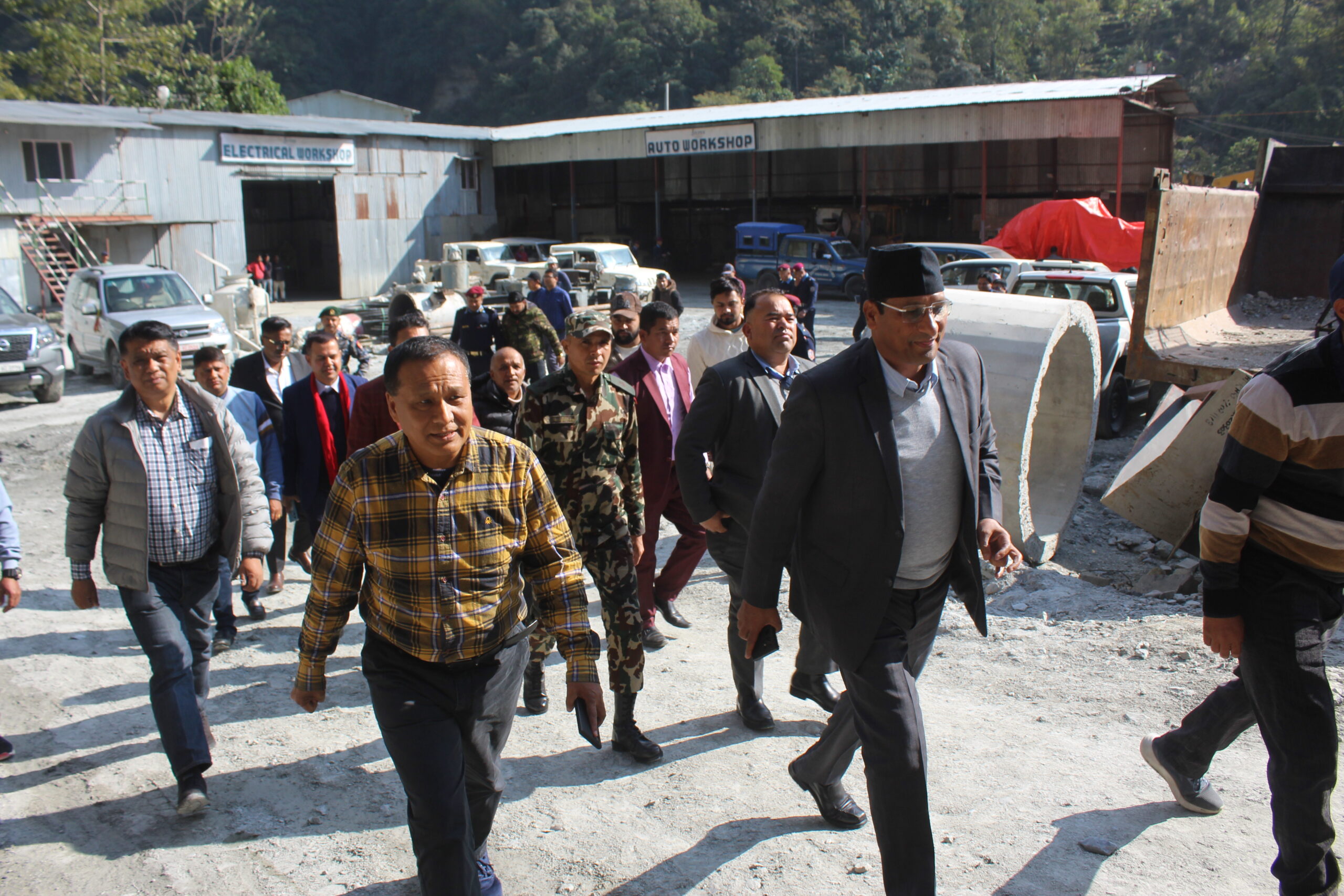 राहुघाट आयोजनालाई गति दिन ऊर्जामन्त्रीको निर्देशन