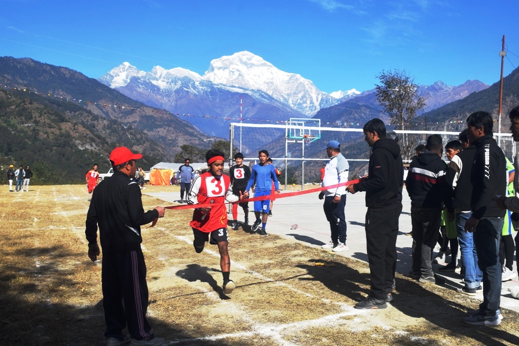 रघुगंगामा चौथो राष्ट्रपति रनिङ शिल्ड प्रतियोगिता सञ्चालन