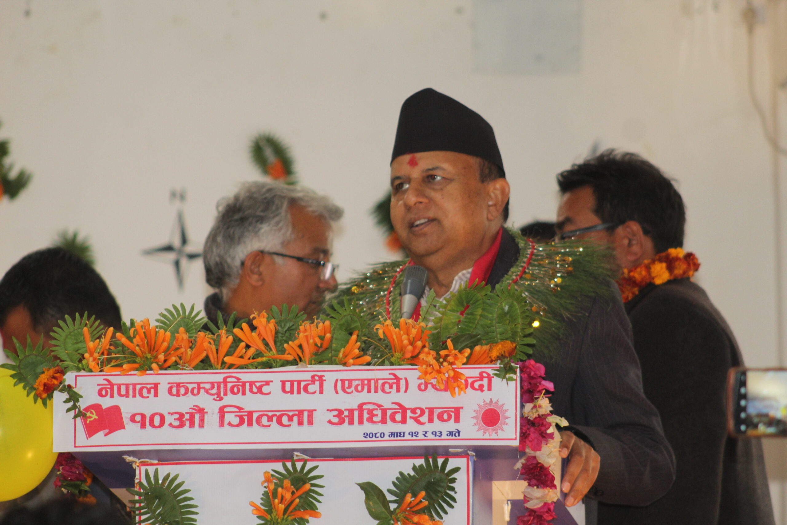 सत्ता गठबन्धनको सराकारले देशलाई आर्थिक संकटमा पारे ः एमाले महासचिव पोख्रेल