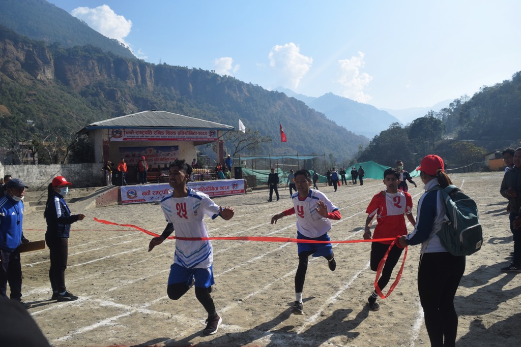 म्याग्दीमा नवौँ राष्ट्रपति रनिङ्ग शिल्ड प्रतियोगिताको सुरु