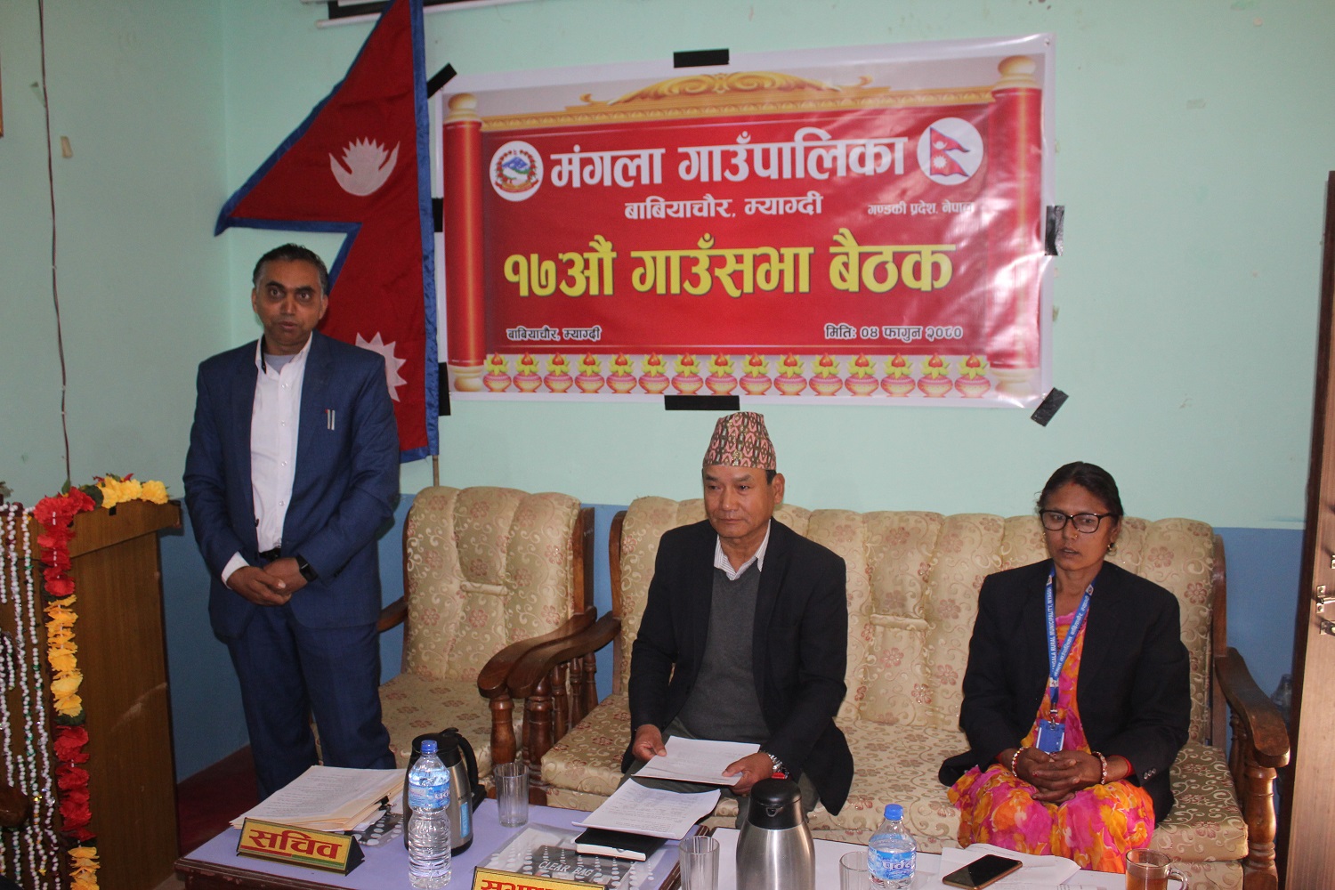 मंगलाको १७ औ गाउँसभाबाट दुई करोड बजेट रकमान्तर