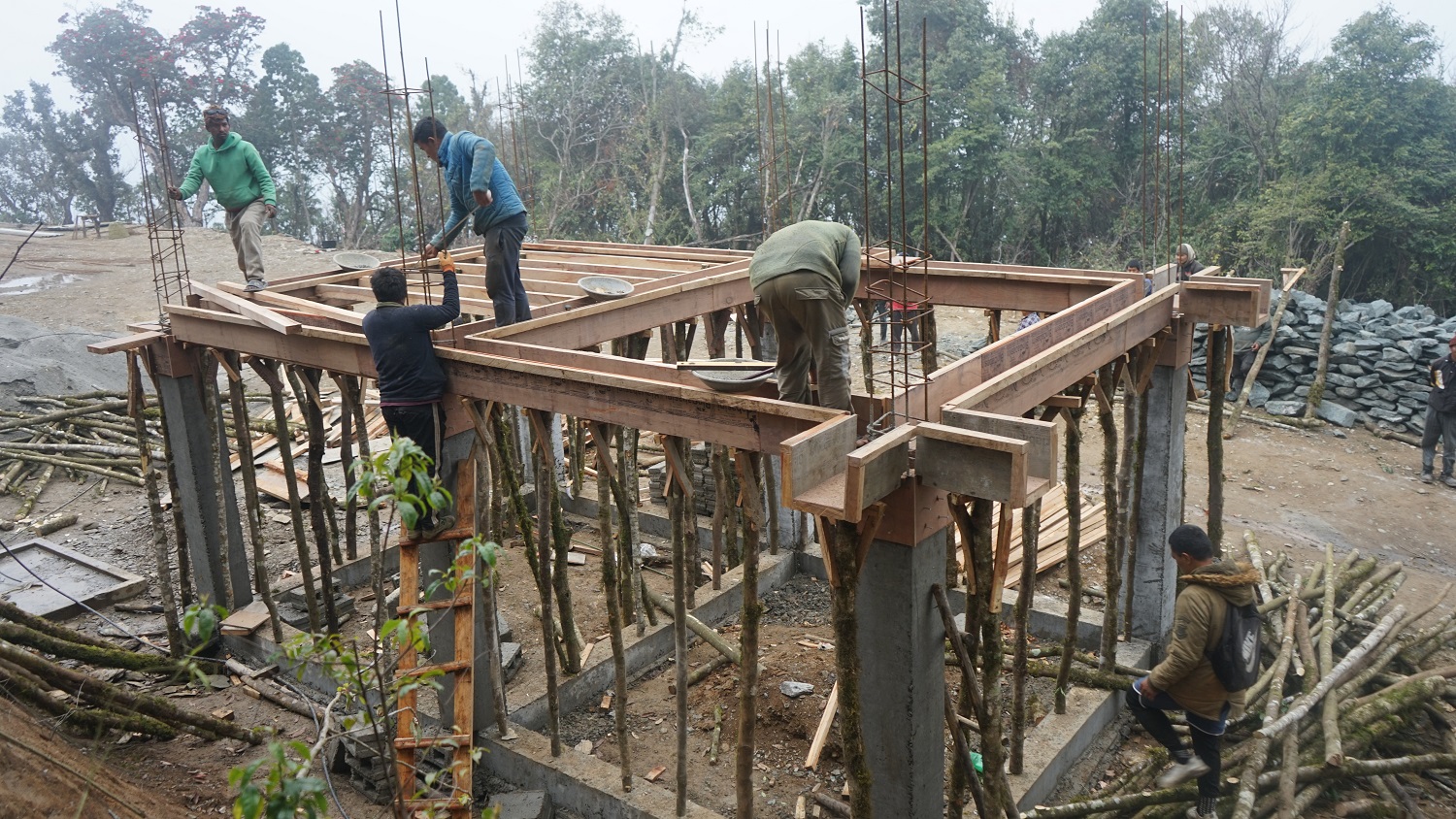 प्रभुुचेलामा सामुदायिक ‘मेडिटेसन’ केन्द्रको पूर्वाधार निर्माण थालियो