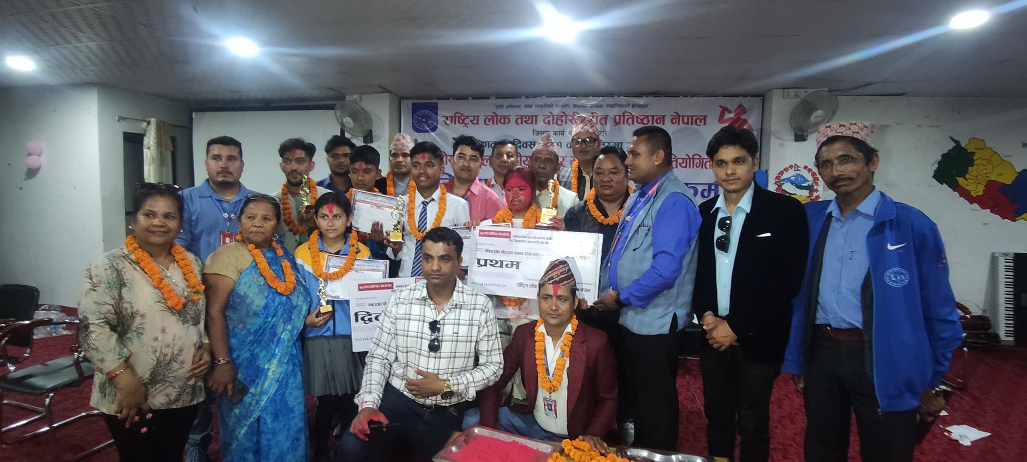 अन्तर मावि लोक गीतमा त्रिभुवन मंगलाकी युनिसा परियार प्रथम