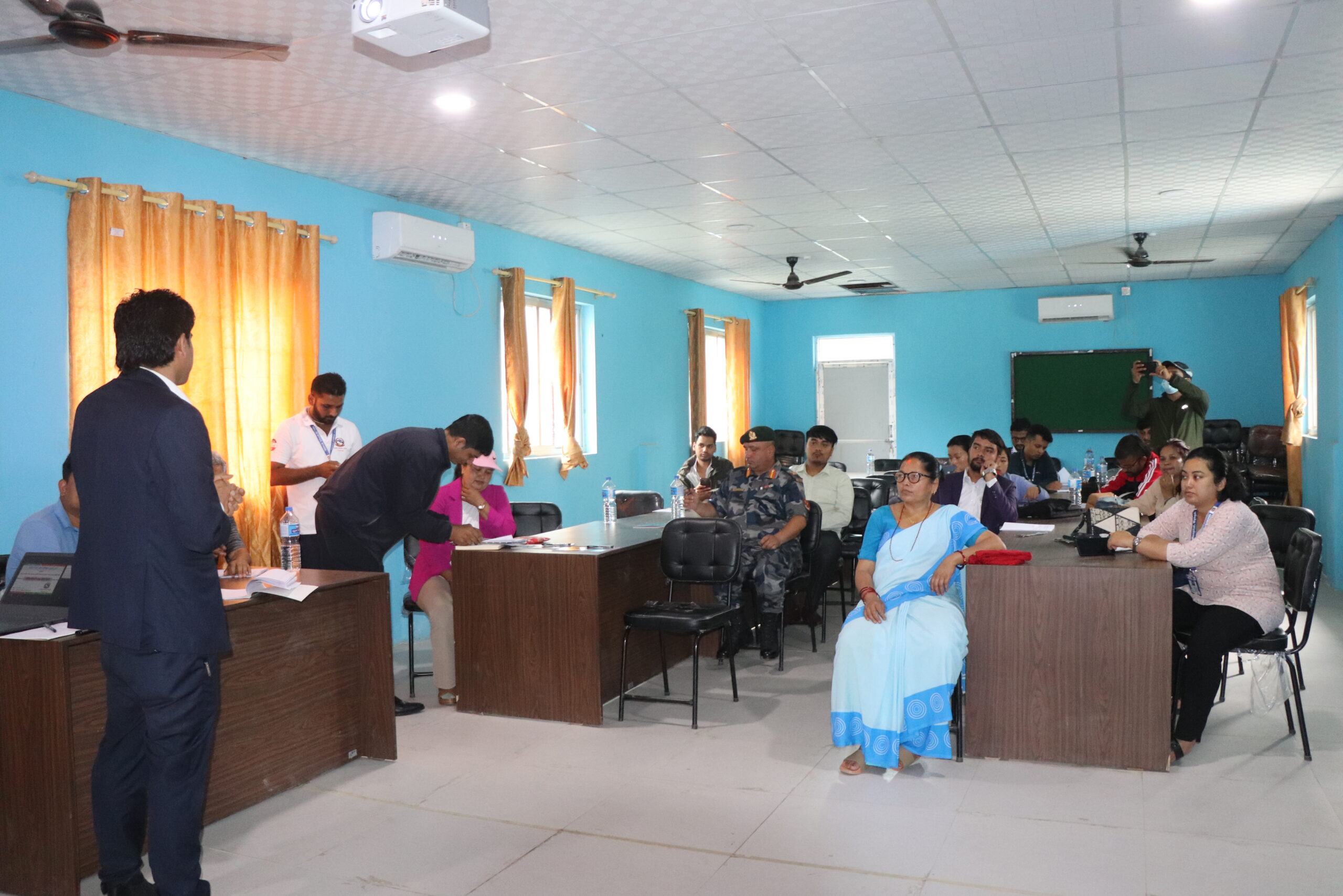 म्याग्दीमा छुटेका बालबालिकालाई पोलियो विरुद्धको खोप लगाइने