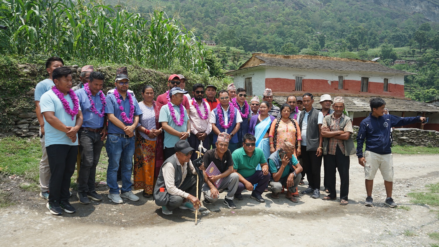 धारापानी–ताकम–शिवाङ–झिनडाडा खण्डको सडक स्तरोन्नतिको तयारी