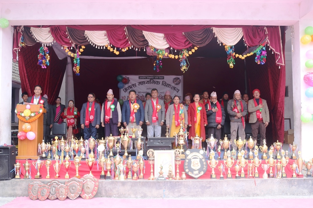 विविध कार्यक्रमसहित प्रकाश माविले ७२औं वार्षिकोत्सव तथा अभिभावक दिवस मनायो