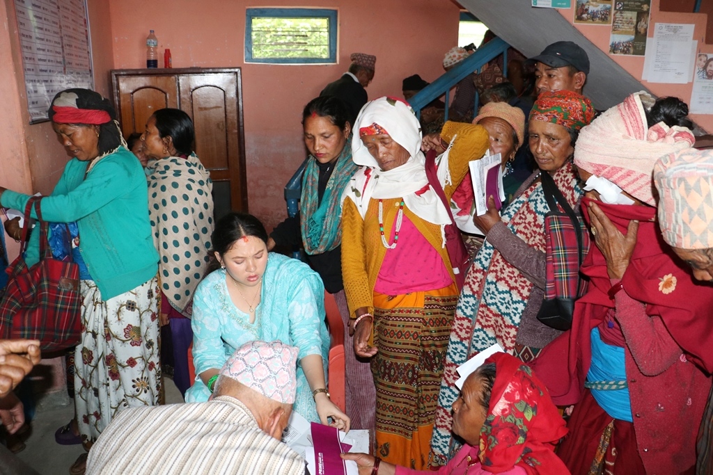 भकिम्लीमा घरमा नै सामाजिक सुरक्षाभत्ता