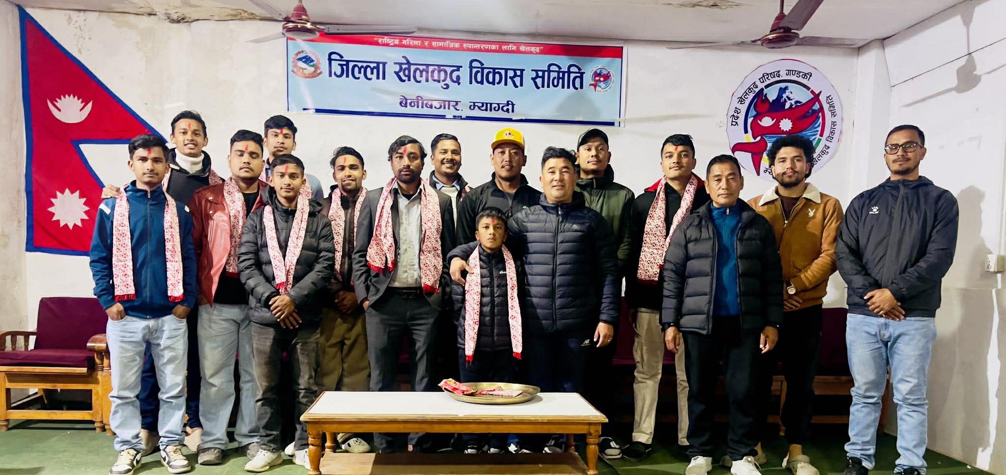 म्याग्दी क्रिकेट संघको अध्यक्षमा सौरभ