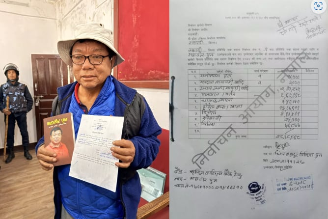 महावीर पुनको चुनावी खर्च २८ लाख ६८ हजार