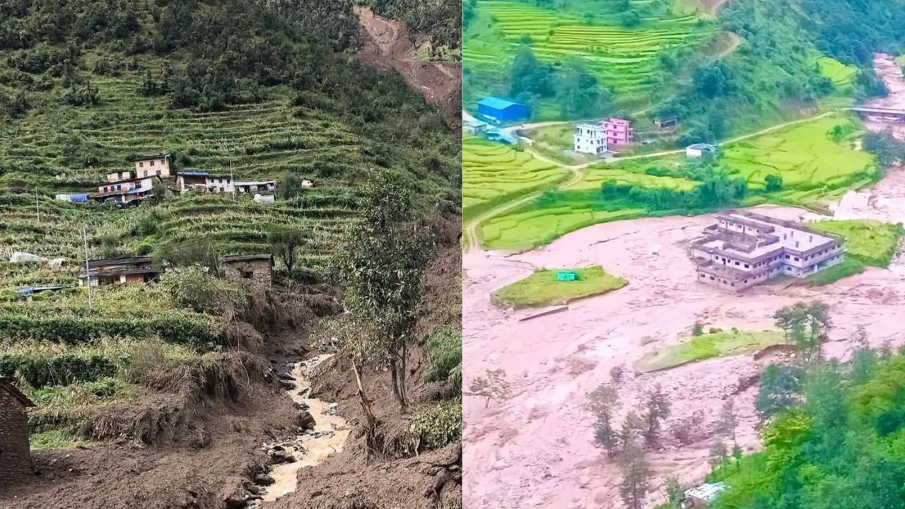 बाढीपहिरोले बागलुङमा ५९ घर पूर्ण क्षतिग्रस्त
